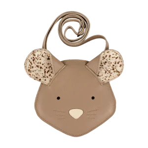 Britta Exclusive Purse | Mouse | Praline Leather