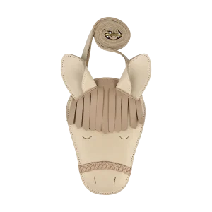 Britta Special Purse | Horse | Ivory Classic Leather