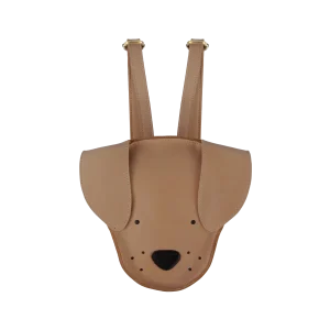 Qapi Classic Backpack | Dog | Light Rust Leather