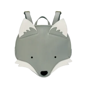 Umi Schoolbag | Wolf | Elephant Grey Leather