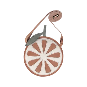 Nanoe Fruit Purse | Grapefruit | Walnut Nubuck