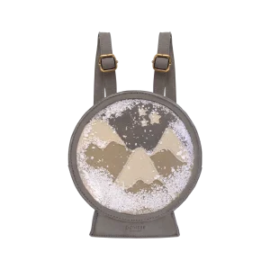 Globo Backpack | Snowy Mountains | Grey Nubuck
