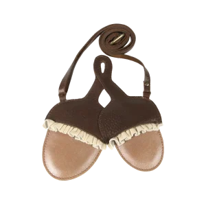 Pitta Purse | Acorn | Brown Grain Leather