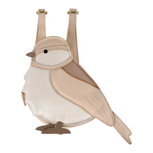Pierre Backpack | Pink Chickadee | Powder Metallic Nubuck