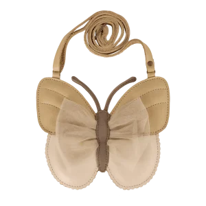 Qalja Purse | Vlinder | Gold Metallic Nubuck