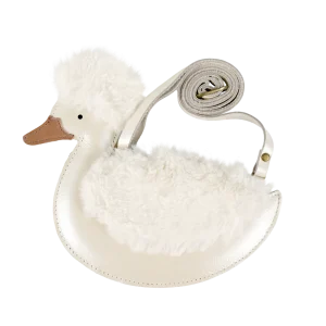Chiem Purse | Duck | Off White Metallic Leather