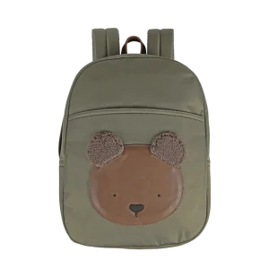 Pibbe Schoolbag | Bear | Stone Taslan