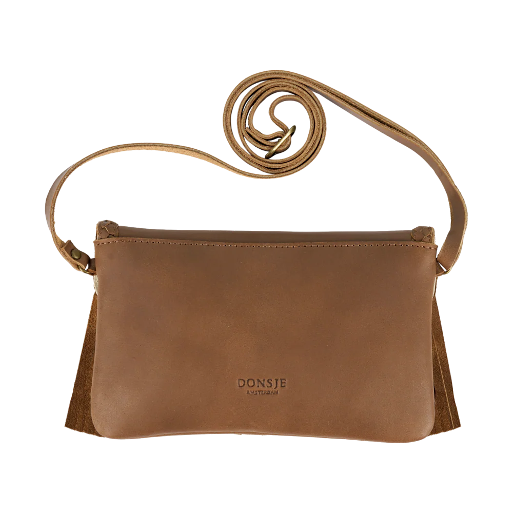 Salote Purse | Cognac Classic Leather – Image 3