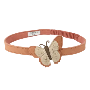 Zaza Headband | Papillon | Walnut Nubuck