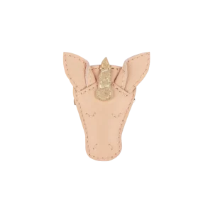 Josy Special Hairclip | Unicorn | Light Rose Leather