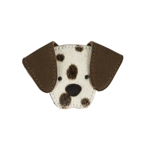 Josy Exclusive Hairclip | Dalmatian | Black Spotted Cow Hair