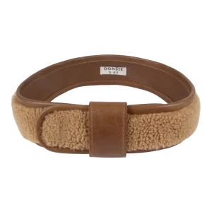 Nollie Belt | Light Maple Curly Faux Fur