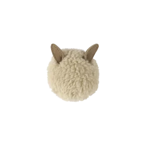 Ploto Hairclip | Alpaca | Beige Curly Faux Fur