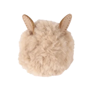 Ploto Hairclip | Fluffy Bunny | Warm Beige Soft Faux Fur