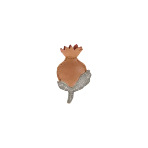 Lula Clip | Rose Hip | Caramel Metallic Nubuck