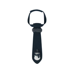 Nata Tie | Snowman | Navy Nubuck