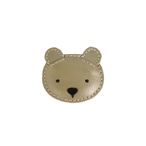 Blinc Clip | Bear | Champagne Metallic Leather