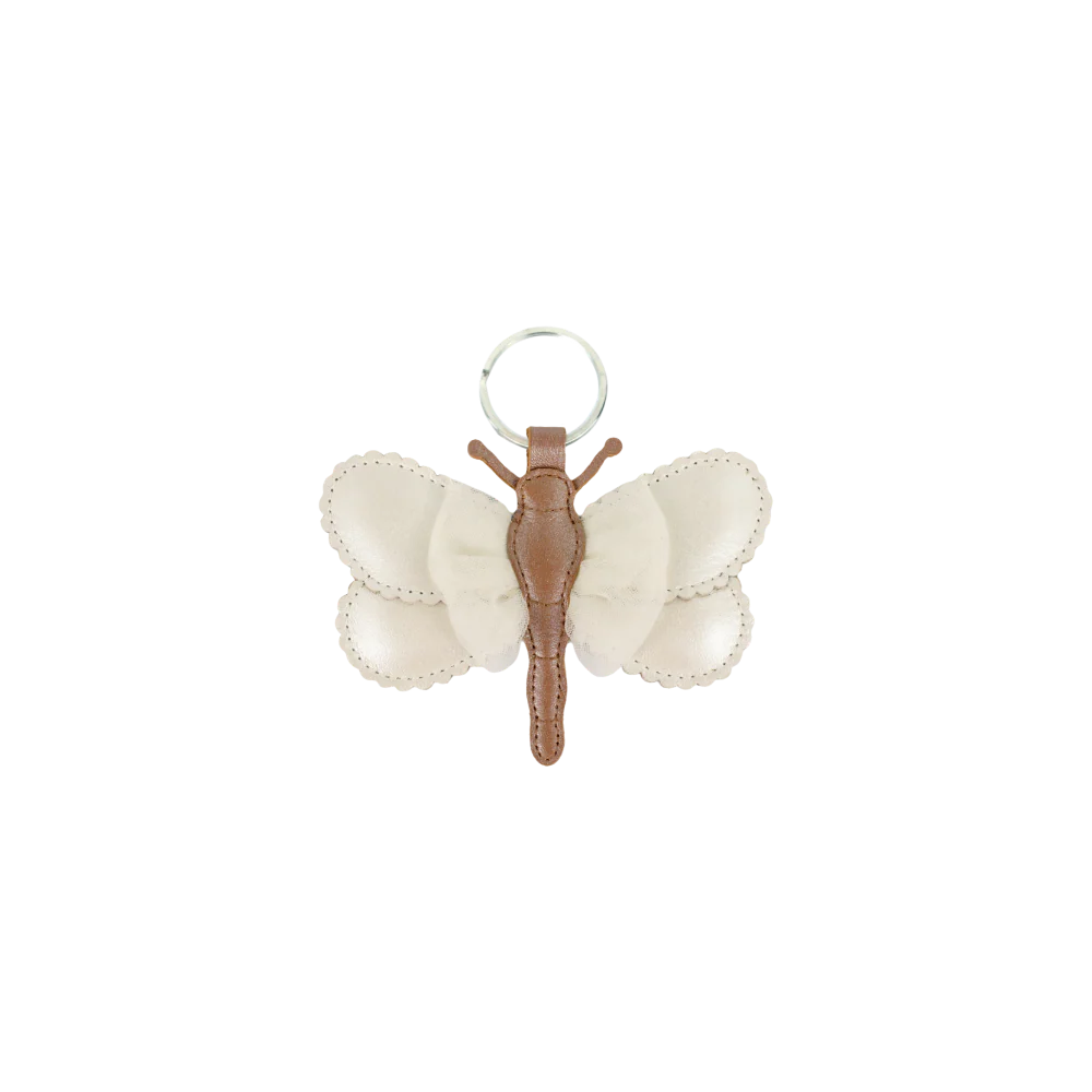 Alja Chain | Shimmer Libelle | Off White Metallic Leather