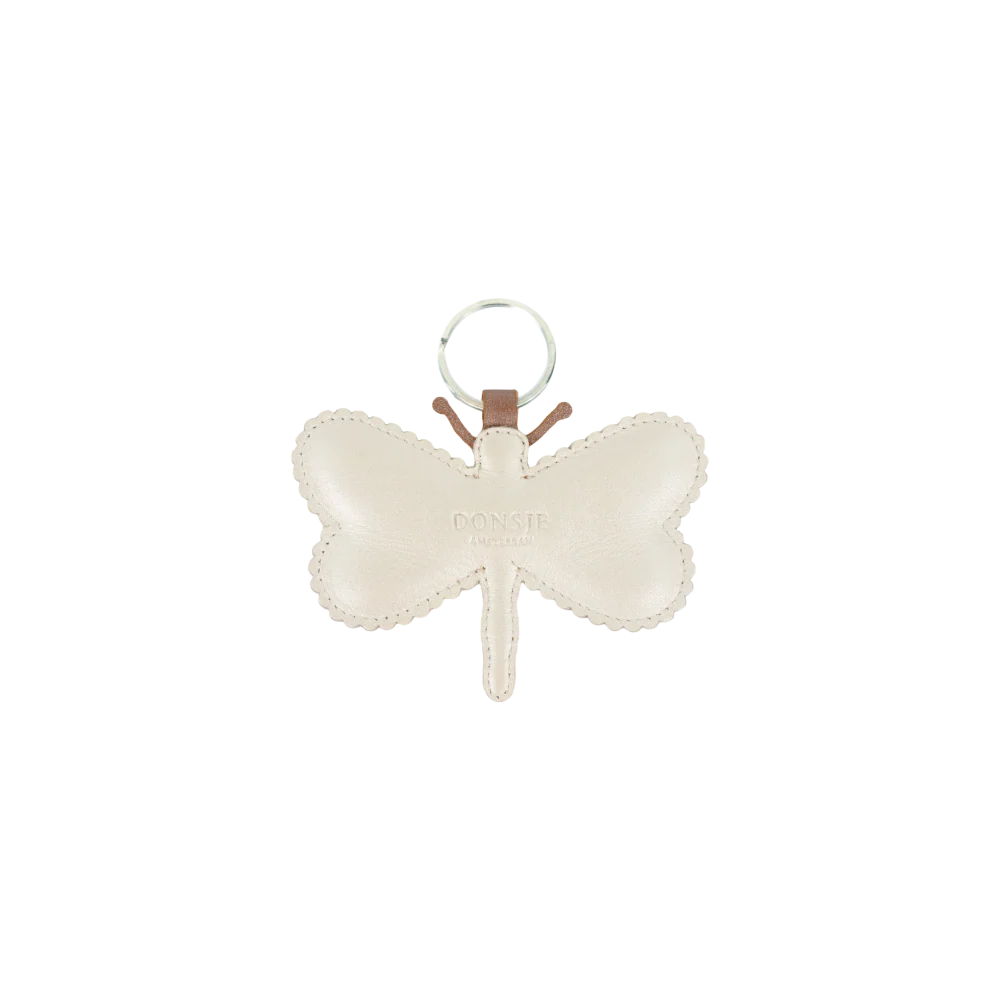 Alja Chain | Shimmer Libelle | Off White Metallic Leather – Image 3