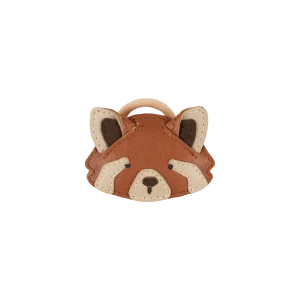 Josy Special Hair Tie | Red Panda | Maple Leather