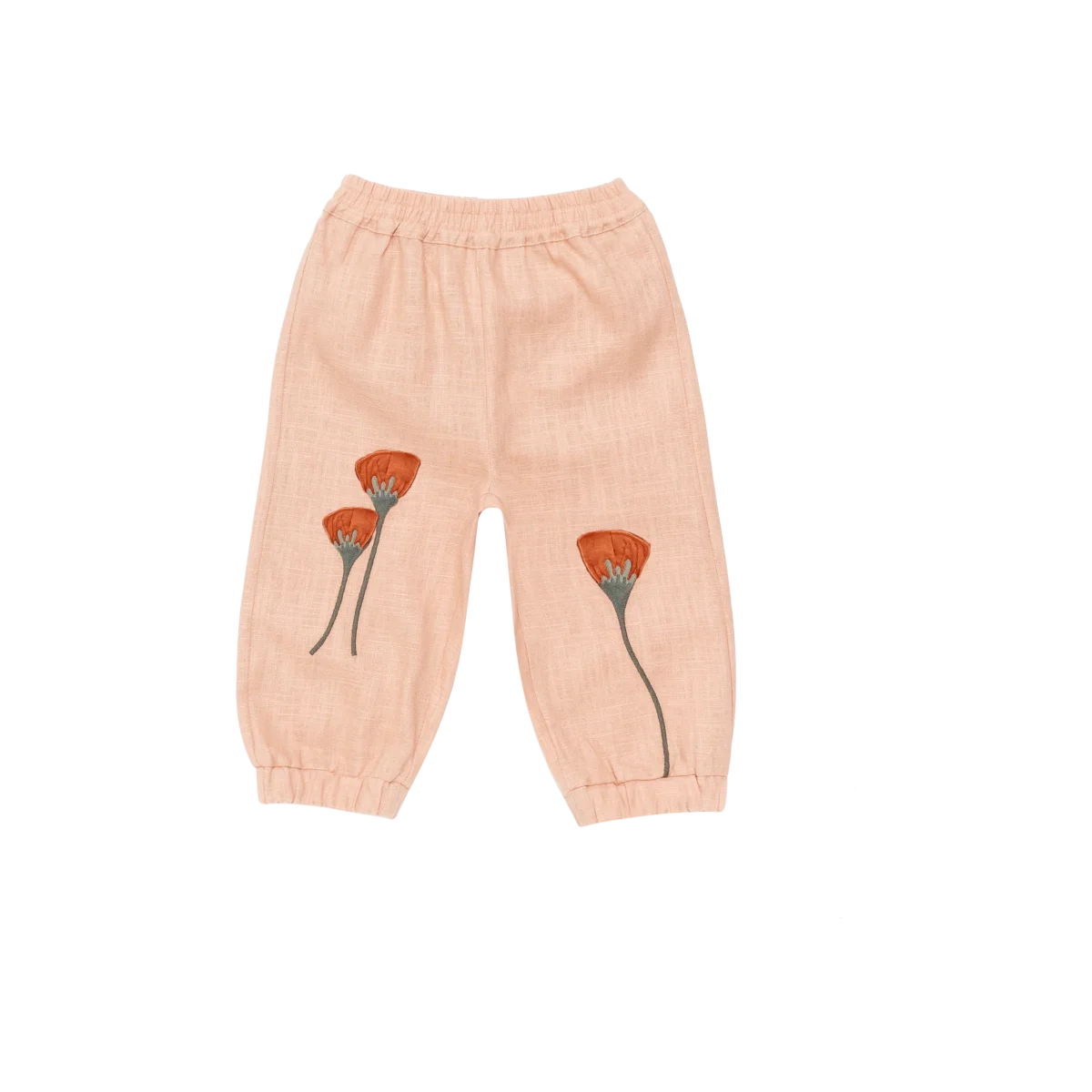 Anje Linen Trousers | Poppy | Cloudy Rose