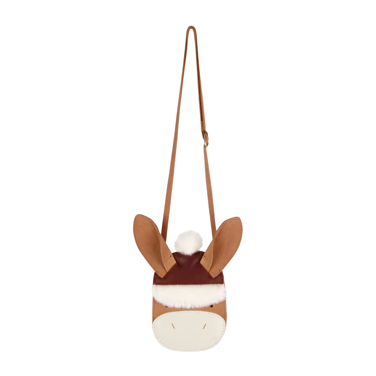 Britta Exclusive Purse | Winter Donkey | Nutmeg Leather – Image 2