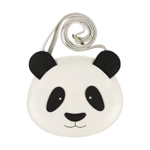 Britta Classic Purse | Panda | Off White Leather