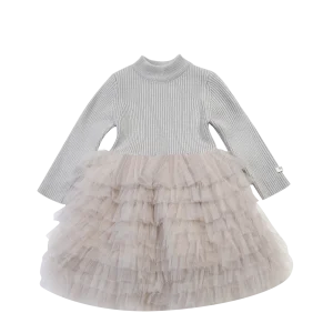 Cecilly Dress | Light Grey