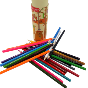 Boîte Crayons à Couleurs