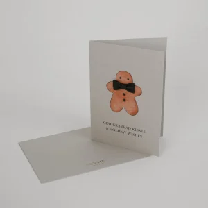 Kio Postcard XL | Gingerbread | Olive Leather