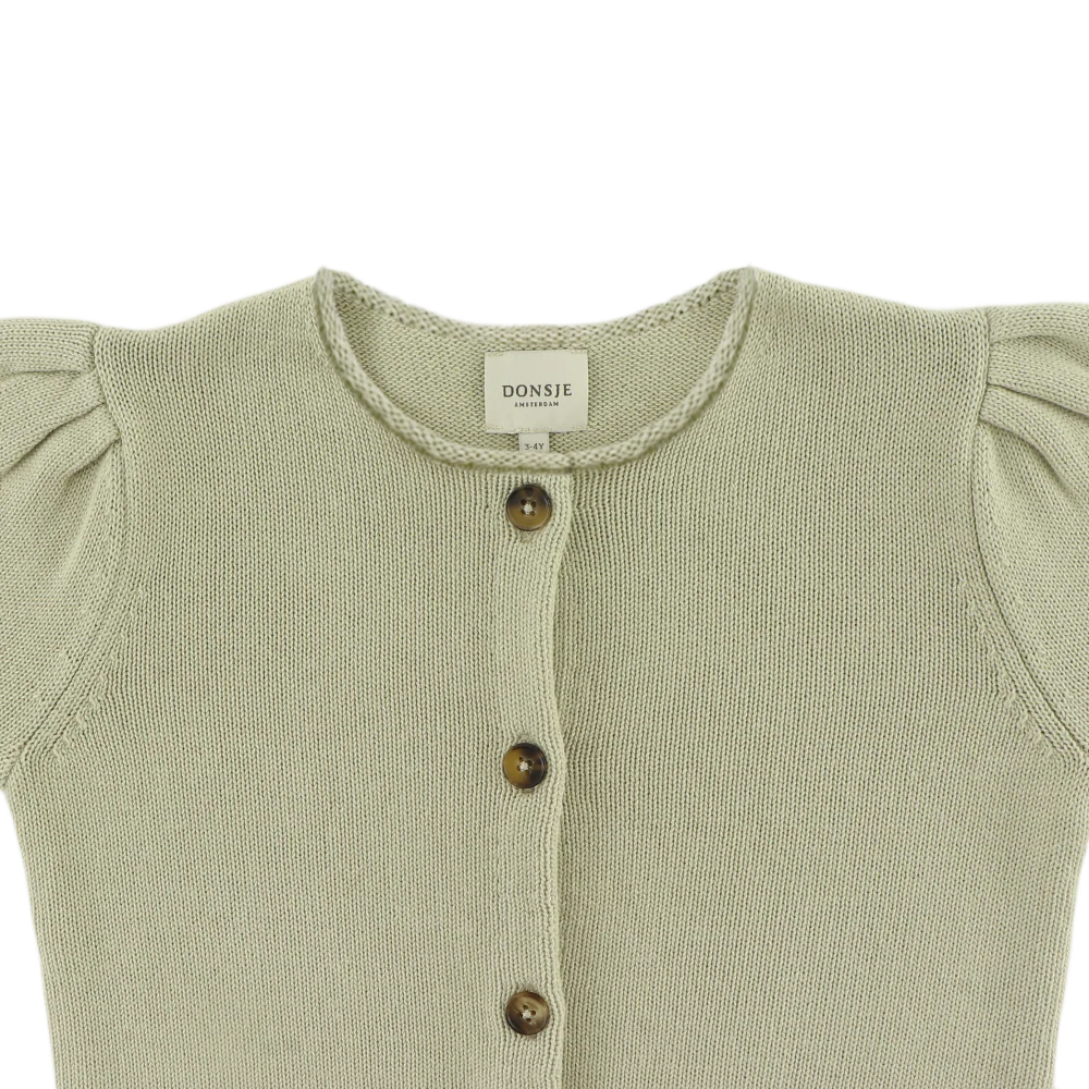 Amynda Cardigan | Light Olive – Image 4
