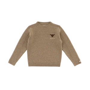 Geeratz Merino Wool Sweater | Stag | Milk Chocolate Melange