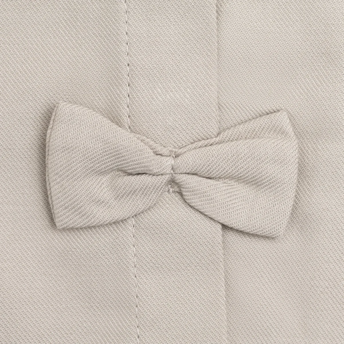 Kresi Blouse | Bows | Soft Taupe – Image 4