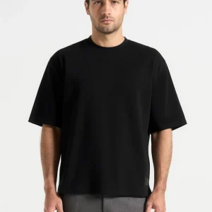 Paul - Relaxed Fit Cotton T-Shirt - Black