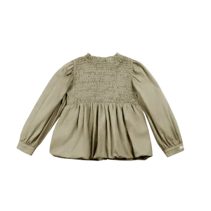 Madelief Top | Dusty Green