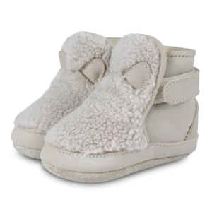 Richy Booties | Cat | Lavender Curly Faux Fur