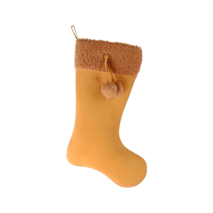 Xmas Stocking | Caramel Nubuck