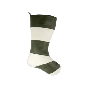 Xmas Stocking | Olive Leather
