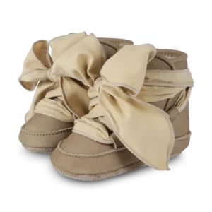 Anouk Booties | Truffle Nubuck