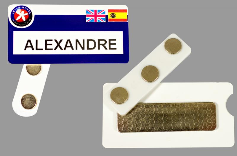 Planche A – Drapeaux adhésifs pour badges – Image 2