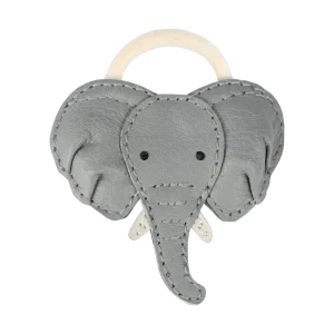 Josy Special Hair Tie | Elephant | Elephant Grey Leather