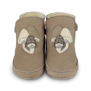 Mush Booties | Fungi | Truffle Nubuck