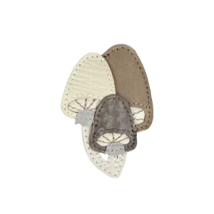 Forest Clip | Fungi | Cream Leather